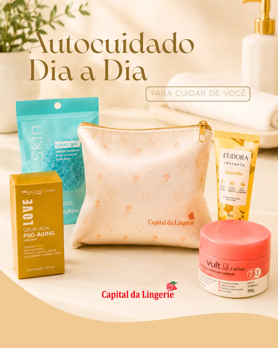 Nécessarie Autocuidado Dia a Dia para cuidar de você