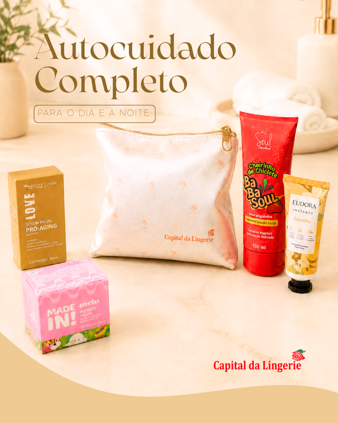 Nécessarie Autocuidado Completo para o dia e a noite